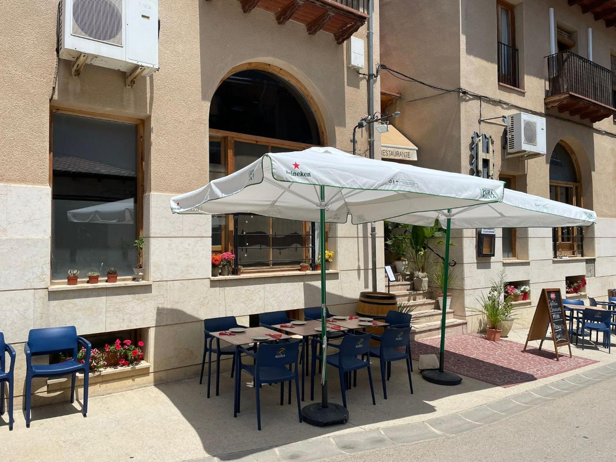 Hostal Tastavins Penarroya De Tastavins Ngoại thất bức ảnh